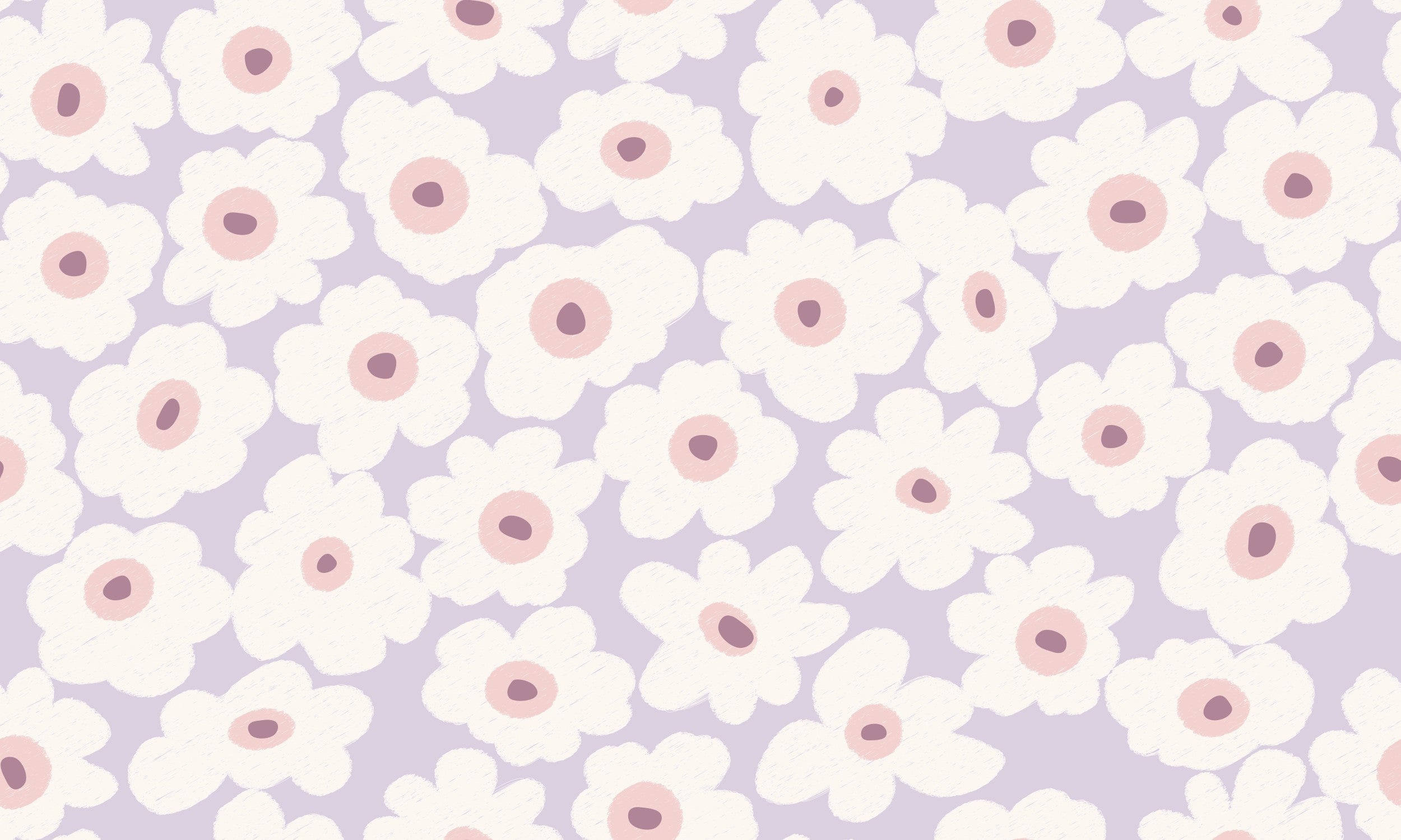 Bloemen fotobehang kinderkamer meisjeskamer Bloom! Papr Walls Lila