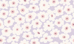 Bloemen fotobehang kinderkamer meisjeskamer Bloom! Papr Walls Lila
