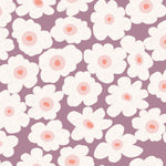 Bloemen fotobehang kinderkamer meisjeskamer Bloom! Papr Walls mauve