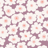 Bloemen fotobehang kinderkamer meisjeskamer Bloom! Papr Walls mauve