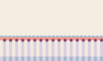 Fotobehang kinderkamer lambrisering meisjeskamer lila roze lichtblauw papr walls meet me halfway