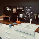 Magnetisch krijtbord behang van Groovy magnets zwart kinderkamer keuken woonkamer