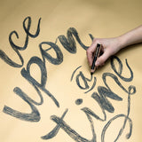 Groovy Magnets magnetisch en beschrijfbaar behang voor de kinderkamer woonkamer keuken goud