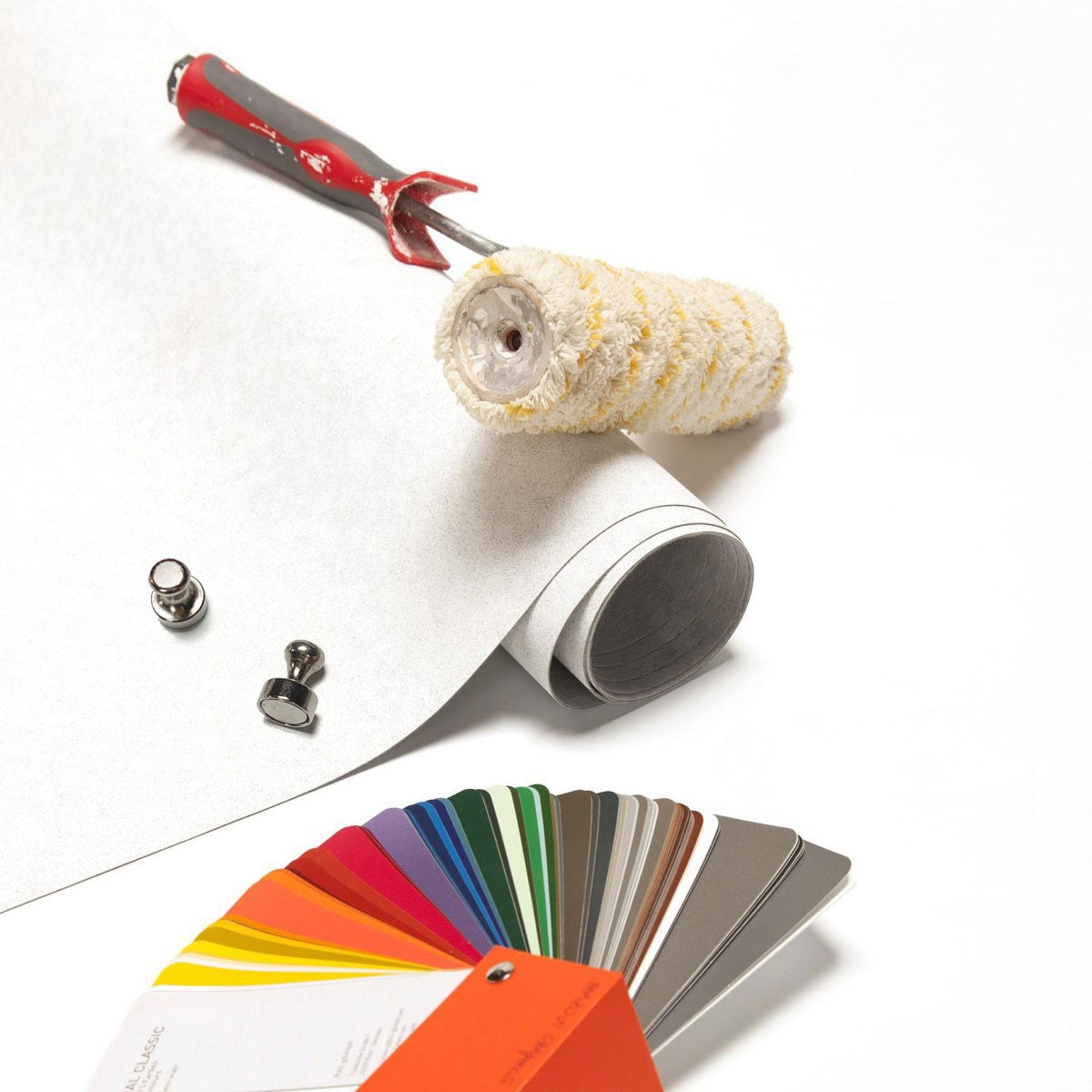 Overschilderbaar magnetisch behang voor de kinderkamer woonkamer of keuken Groovy Magnets