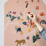 Groovy Magnets magnetische muursticker huisje voor kinderkamer meisjeskamer nude