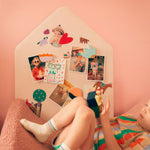 Groovy Magnets magnetische muursticker huisje voor kinderkamer meisjeskamer nude