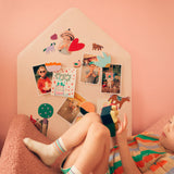 Groovy Magnets magnetische muursticker huisje voor kinderkamer meisjeskamer nude