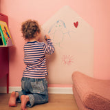 Groovy Magnets magnetische muursticker huisje voor kinderkamer meisjeskamer nude
