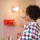 Groovy Magnets magnetische muursticker huisje voor kinderkamer meisjeskamer lichtroze