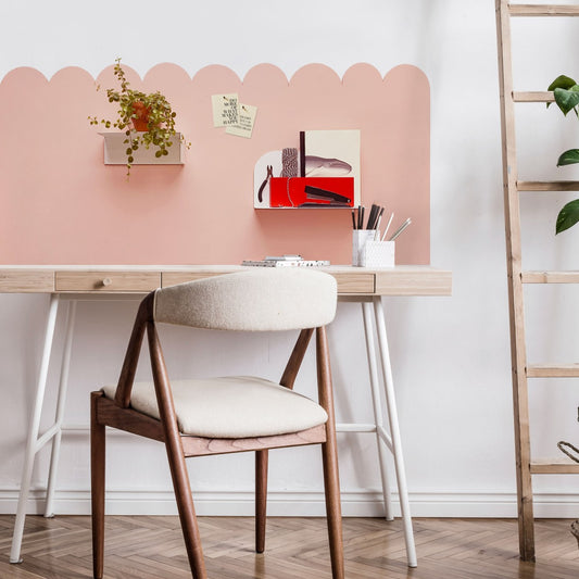 Groovy Magnets magnetische muursticker met boogjes voor kinderkamer meisjeskamer nude roze