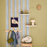 Bibelotte Wallpaper Striped Nola - Pistachio