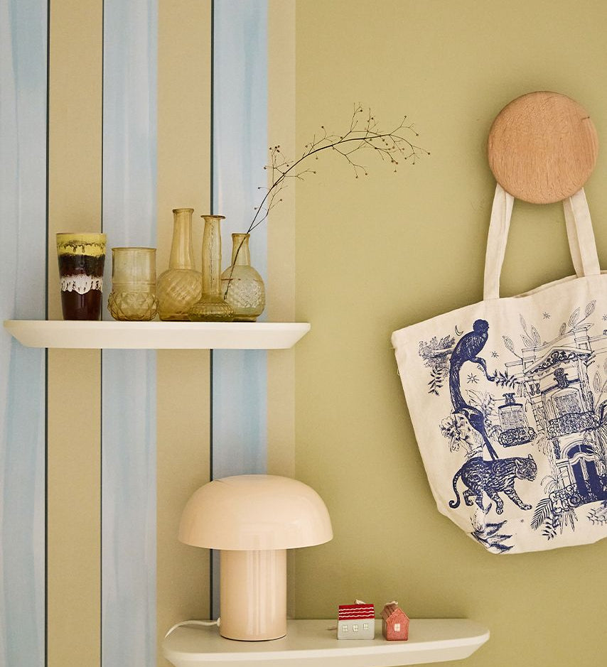 Bibelotte Wallpaper Striped Nola - Pistachio