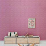 Bibelotte Wallpaper Mush - Fuchsia