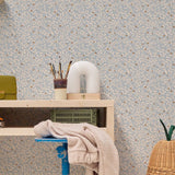 Bibelotte Wallpaper Flora - Ice Blue