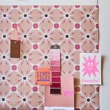 Bibelotte Wallpaper Porto - Salmon