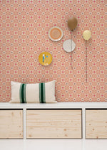 Bibelotte Wallpaper Porto - Salmon