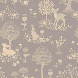 Majvillan Behang Summer Fields - Dusty Blue