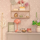 Majvillan Wallpaper Flora - Dreamy Lilac