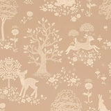 Majvillan Behang Summer Fields - Soft Brown