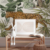 Annet Weelink Jungle Jazz behang voor de kinderkamer off white
