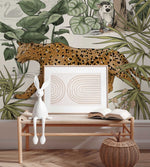 Annet Weelink Jungle Jazz behang voor de kinderkamer off white