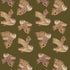 Aniek Bartels x Meet me at the wall owl uilen dierenbehang behang meisjeskamer babykamer groen