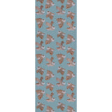 Aniek Bartels x Meet me at the wall owl uilen dierenbehang behang meisjeskamer babykamer lichtblauw