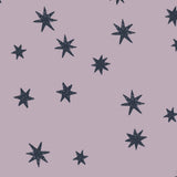Joelle Wehkamp x Meet me at the wall sterren behang starry night voor de kinderkamer meisjeskamer  babykamer lila 