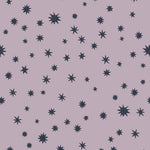 Joelle Wehkamp x Meet me at the wall sterren behang starry night voor de kinderkamer meisjeskamer  babykamer lila 