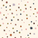 Joelle Wehkamp x Meet me at the wall sterren behang starry night voor de kinderkamer meisjeskamer neutrale kinderkamer babykamer multicolor