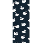 Joelle Wehkamp x Meet me at the wall Swans zwanen dierenbehang voor de kinderkamer meisjekamer blauw