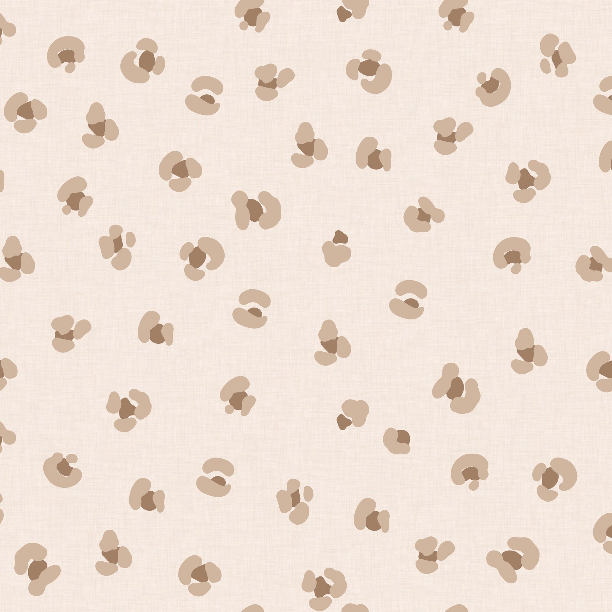 Leopard luipaard behang voor meisjeskamer tienerkamer beige zand