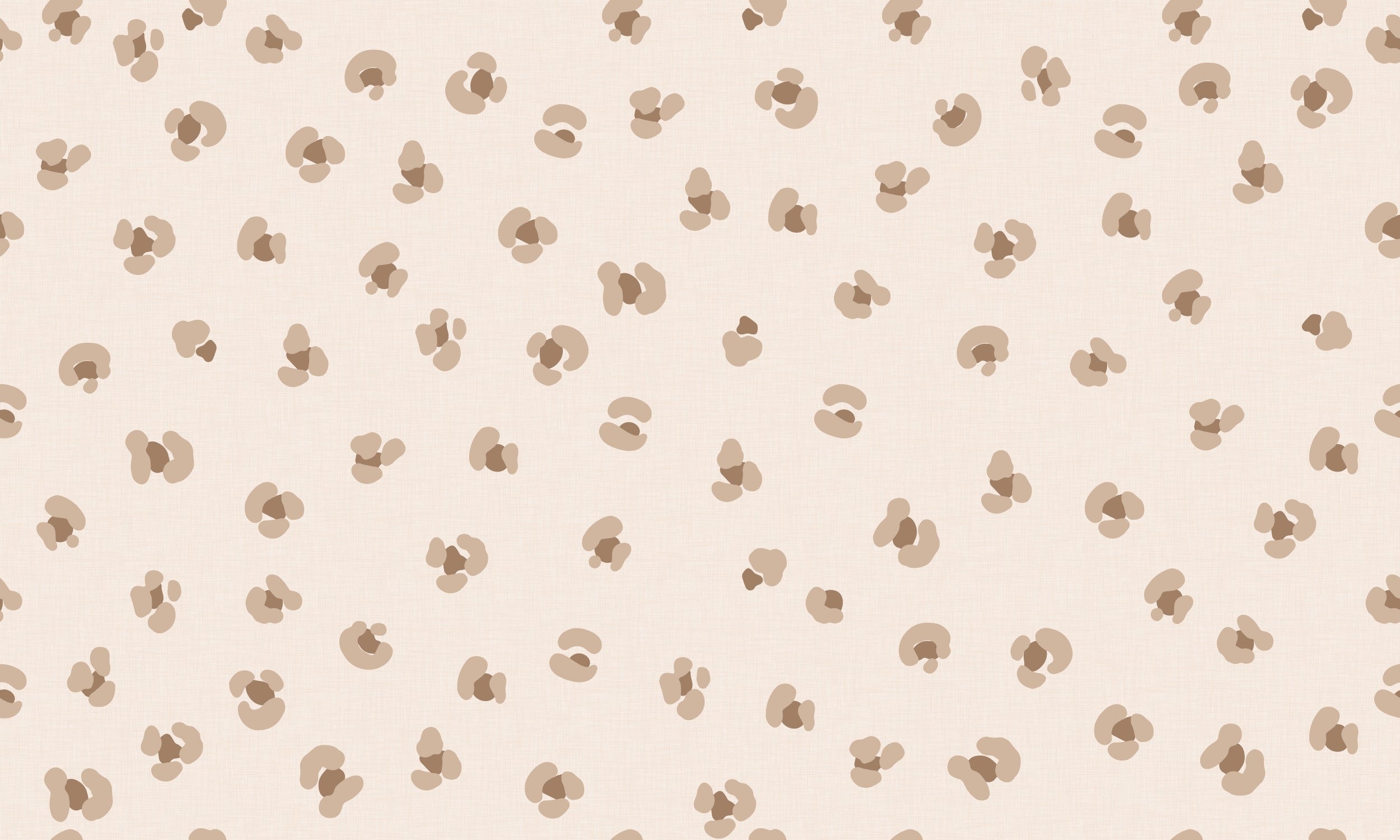 Leopard luipaard behang voor meisjeskamer tienerkamer beige zand
