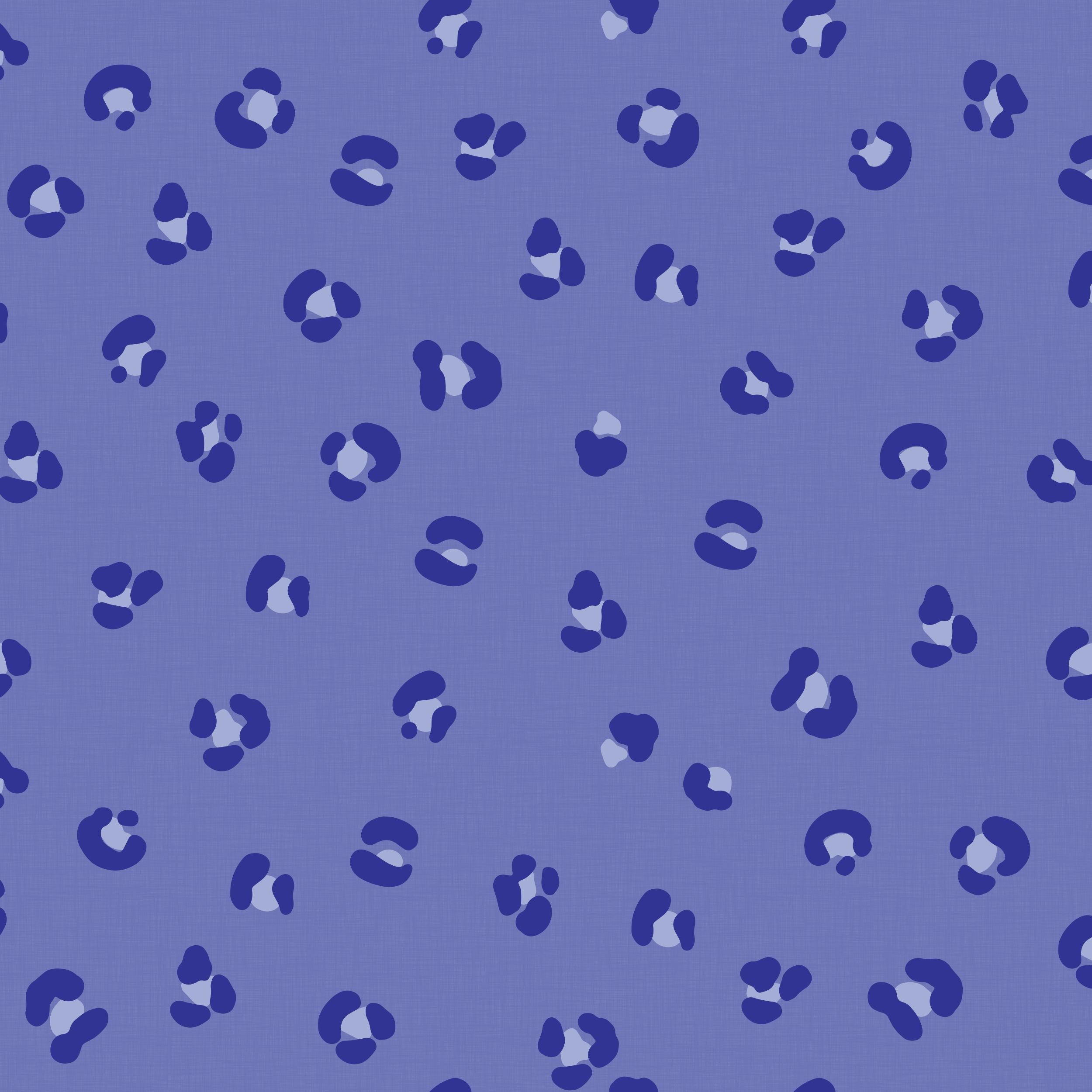 Leopard luipaard behang voor meisjeskamer tienerkamre blauw
