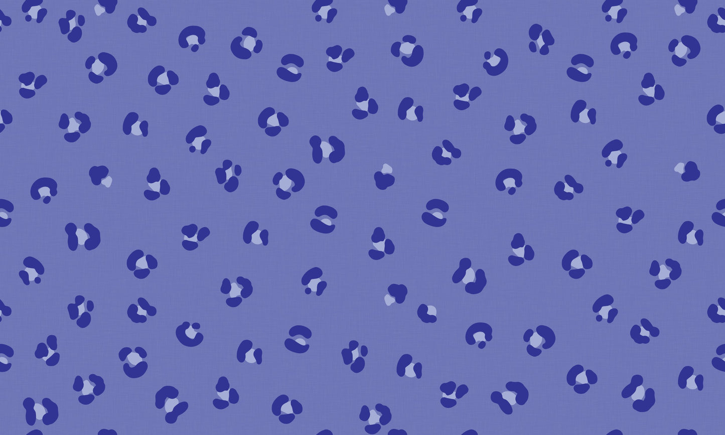 Leopard luipaard behang voor meisjeskamer tienerkamre blauw