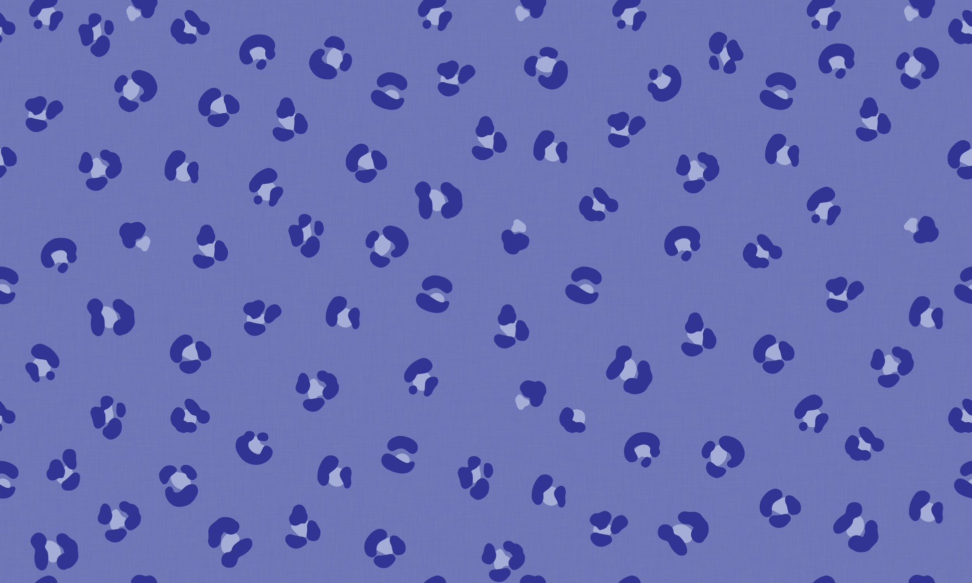 Leopard luipaard behang voor meisjeskamer tienerkamre blauw