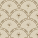 Little Amour Magic Arches boogjes behang voor babykamer neutrale kinderkamer meisjeskamer zand  beige