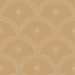 Little Amour Magic Arches boogjes behang voor babykamer neutrale kinderkamer meisjeskamer oker