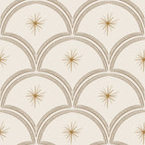 Little Amour Magic Arches boogjes behang voor babykamer neutrale kinderkamer meisjeskamer zand 