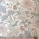 Little Amour Floral Spring bloemenbehang voor de kinderkamer creme