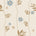 Bloemenbehang voor de kinderkamer Daisy Little Amour beige blauw