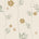 Bloemenbehang voor de kinderkamer Daisy Little Amour beige oker