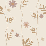 Little Amour Wallpaper Daisy - Pink