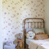 Little Amour Wallpaper Daisy - Pink