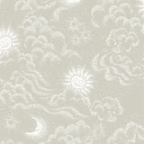 Littlephant Happy Cloud kinderbehang babykamer kinderkamer neutraal beige