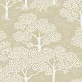 Littlephant behang wallpaper voor de kinderkamer kidsroom neutraal rye yellow oker