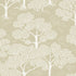 Littlephant behang wallpaper voor de kinderkamer kidsroom neutraal rye yellow oker