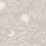 Littlephant Happy Cloud kinderbehang babykamer kinderkamer neutraal terra roze