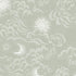 Littlephant Happy Cloud kinderbehang babykamer kinderkamer neutraal groen sage