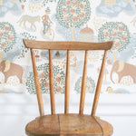 Jardin de la vie littlephant behang voor de kinderkamer kleur multi